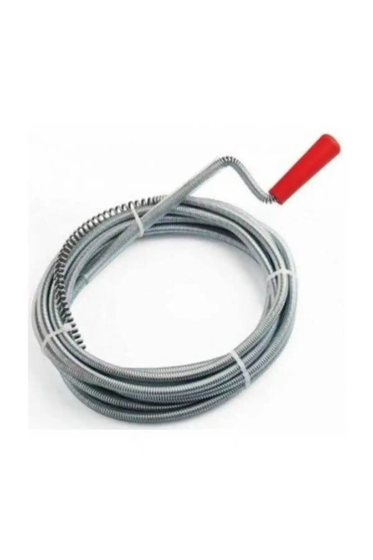 8 Metre Spiral Gider Açıcı Aparat: Banyo ve Lavabo Tıkanıklıklarına Etkili Çözüm