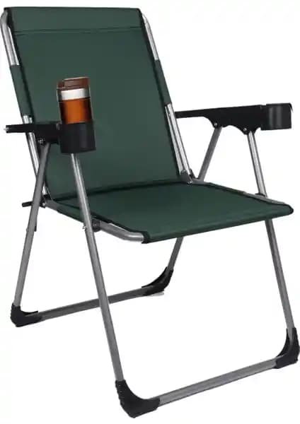 Alin Metal 140 Kğ Taşıma Kapasiteli Lüks Kamp Sandalyesi ile Moniev Natura Karşılaştırması