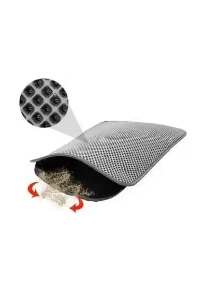 Armağan Elekli Kedi Tuvalet Önü Paspası Gri ile Marvella 60x45 cm Karşılaştırması