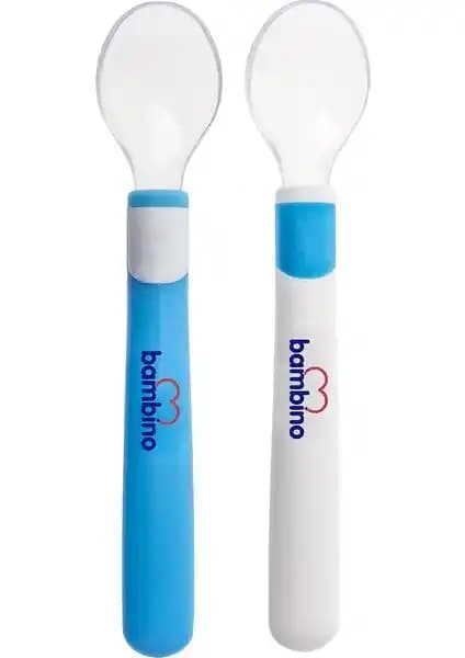 Bambino Silikon İkili Kaşık Mavi ile Wee Baby Silikon Uçlu Mama Kaşığı Karşılaştırması