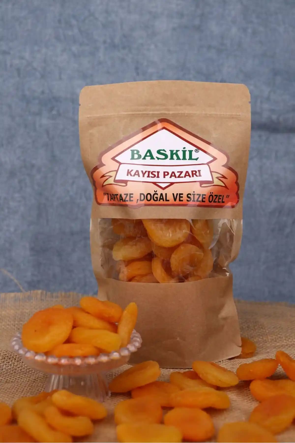 Baskil Kayısıları 500 g Doğal, Katkısız ve Koruyucusuz Menşe TR Üretim Özellikleri