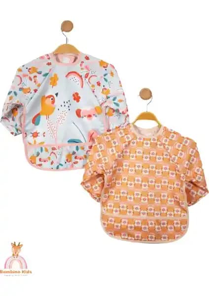 Bebechi 2'li Uzun Kollu Mama Önlüğü ile Madebyalm Arasında Sıvı Geçirmez Karşılaştırması