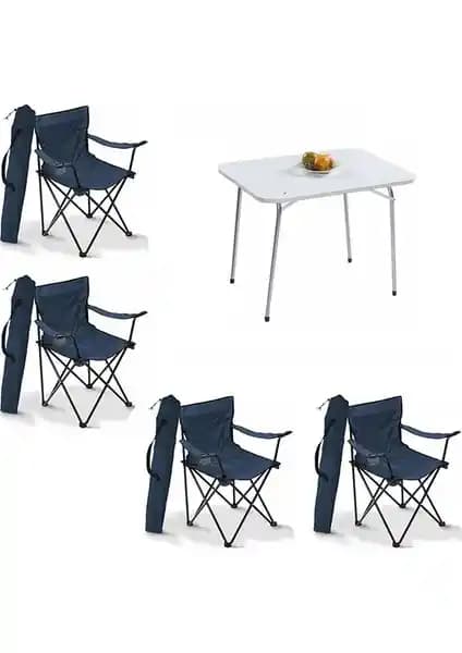 Bofigo 60x80 Katlanır Masa + 4 Sandalye ile KS Kampseti Seti Karşılaştırması: Özellikler