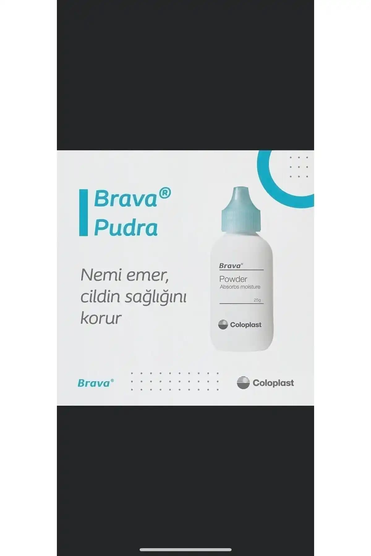 Coloplast Brava Pudra 25g ile nem yönetimi ve stoma çevresi cilt konforunu destekler
