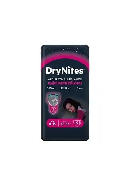 DryNites Large Kız Külot ile Pure Baby Organik Bambu Özlü Külot Bez Karşılaştırması