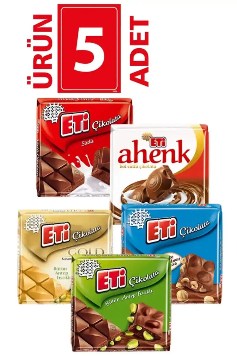 ETİ Çikolata Çeşitleri: Zengin Tatlar ve Yenilikçi Serilerle Geniş Ürün Yelpazesi