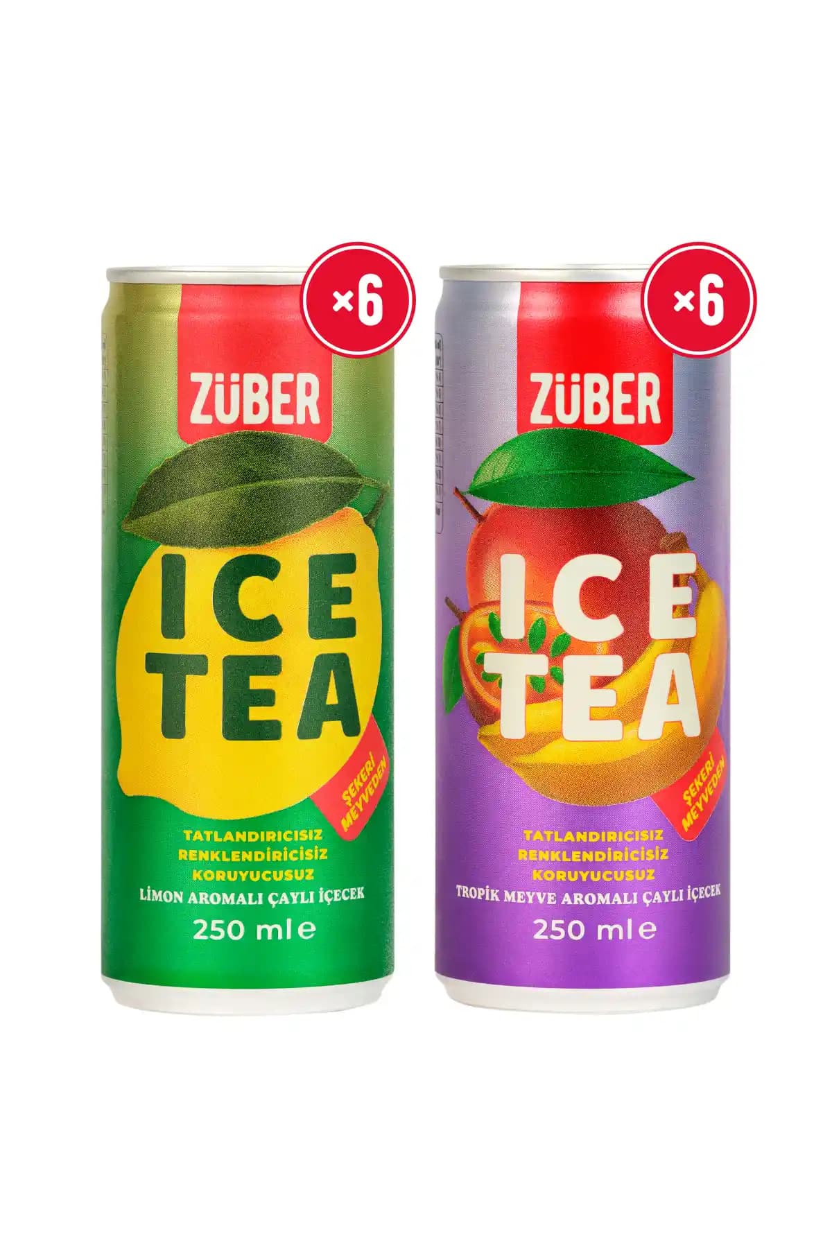 Ferahlık ve Tropik Tat: Züber Ice Tea Tropik & Limon ile Serinletici Seçenek