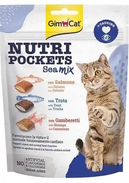 Gimcat Nutri Pockets Sea Mix Kedi Ödülü: İçerik, Beslenme ve Kullanım İncelemesi