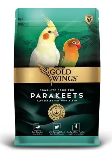Gold Wings Premium Paraket Sultan Cennet Papağanı Yemi 1kg İnceleme ve Özellikler