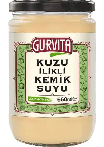 Gurvita Kuzu Ilikli Kemik Suyu 660 ml: Üretim, İçerik ve Besin Değerleri Analizi