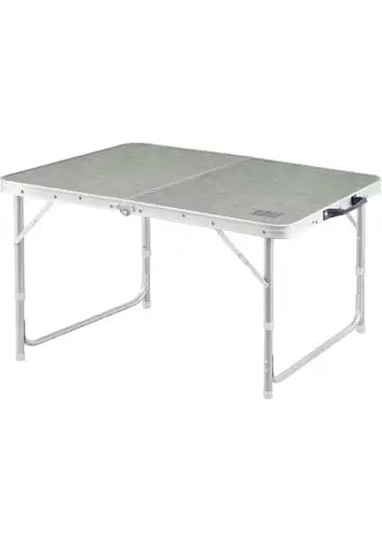 Haegs Portatif Kamp Masası: Katlanabilir Alüminyum 80x50, 2 Yükseklik Ayarı ve Taşınabilirlik