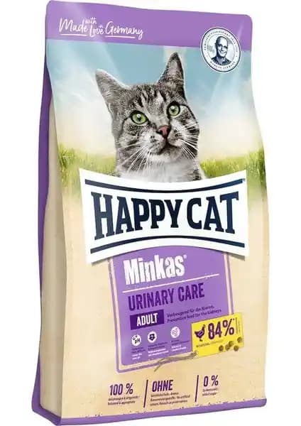 Happy Cat Minkas Kısırlaştırılmış Yetişkin Kediler İçin Tavuklu Az Tahıllı Kedi Maması 10 kg