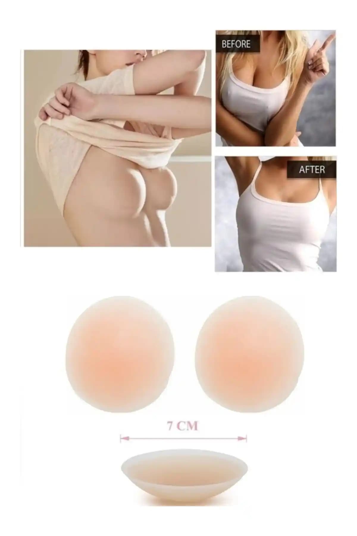 İnce Kumaşlar İçin %100 Silikon Göğüs Ucu Kapatıcı: Tekrar Kullanılabilir ve Nazik