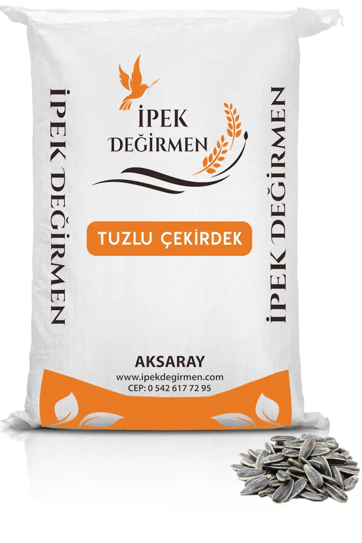 İpek Değirmen Lüks Kavrulmuş Tuzlu Ay Çekirdeği 2 Kg – Türkiye Menşeli Atıştırmalık