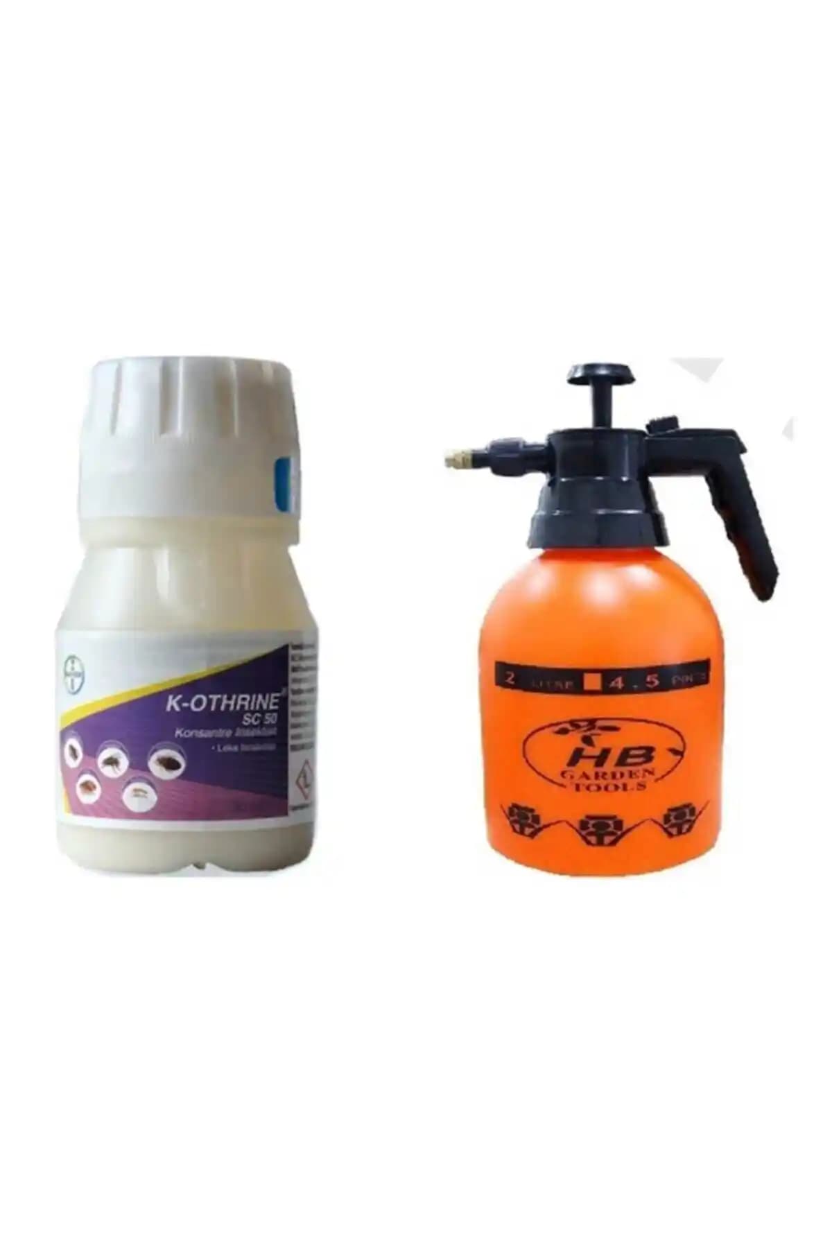K-OTHRINE SC 50 2 Litre İlaçlama Pompası: Deltamethrin İçeren Geniş Spektrumlu Haşere Kontrolü