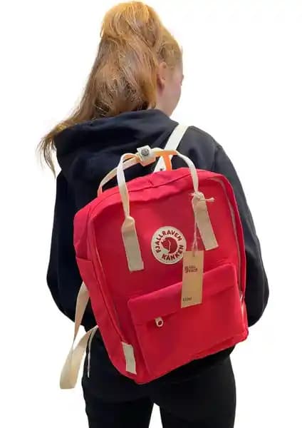 Kanken Sırt Çantası: 40x30 cm, Impertex kumaşlı, çok yönlü kullanım ve düzenli depolama