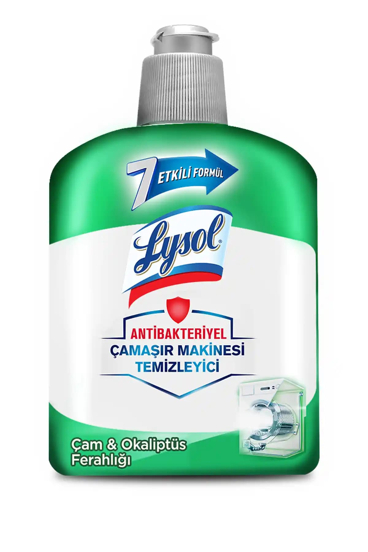 Lysol Çamaşır Makinesi Temizleyici Çam ve Okaliptüs Ferahlığı 500 ml – Türkiye Menşei