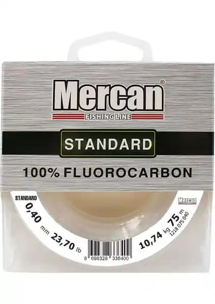 Mercan %100 fluorokarbon Standart 75 m Makara Misinası: Teknik Analiz ve Uygulama