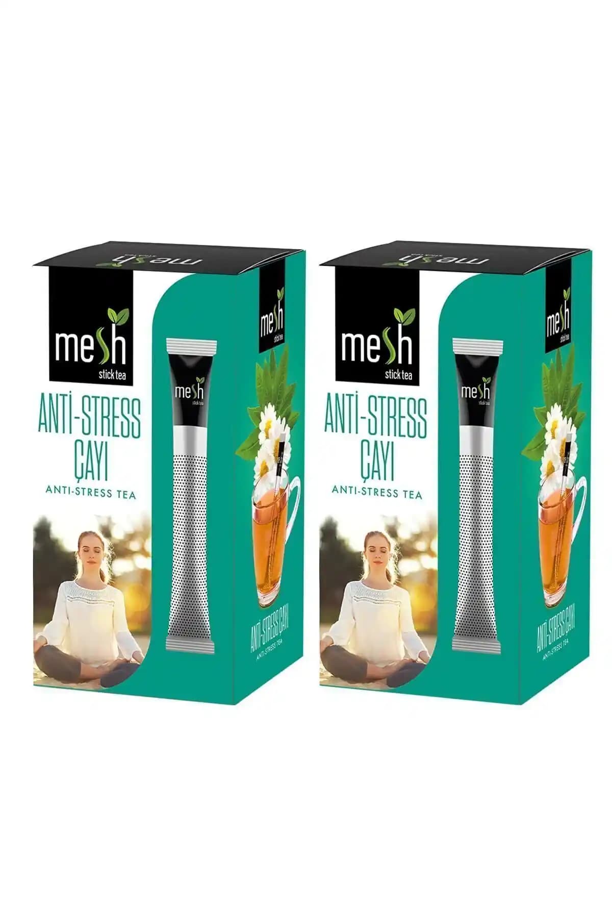 Mesh Stick Passifloralı Rahatlatıcı Papatya Çayı – Anti-stres Bitki Çayı (2 Paket)