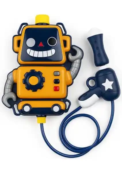 Mofy Sırt Çantalı Su Tabancası 2000 ml Kapasiteli Pompalı Oyun Suyu Savaş Oyuncağı