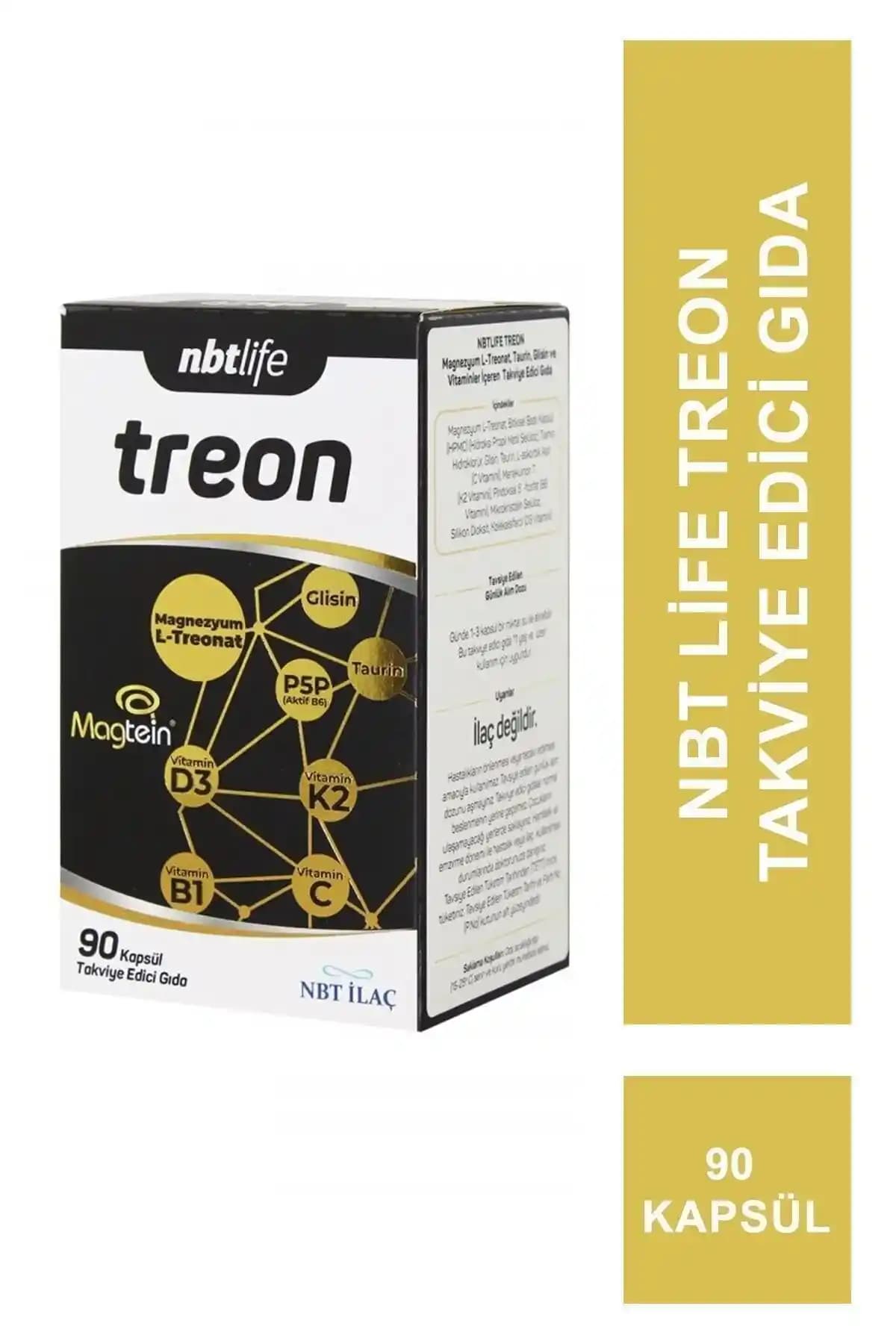 NBT Life Treon 90 Kapsül: İçerik ve Kullanım Bilgileri Hakkında Genel Değerlendirme