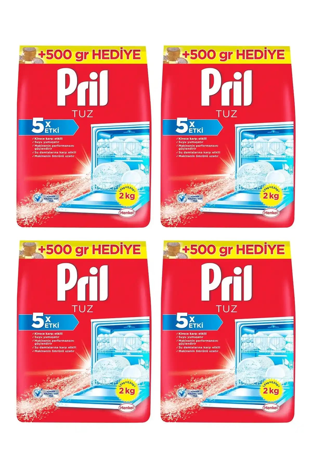 Pril Bulaşık Makinesi Tuzu 2 kg: Teknik Özellikler ve Kullanım Rehberi