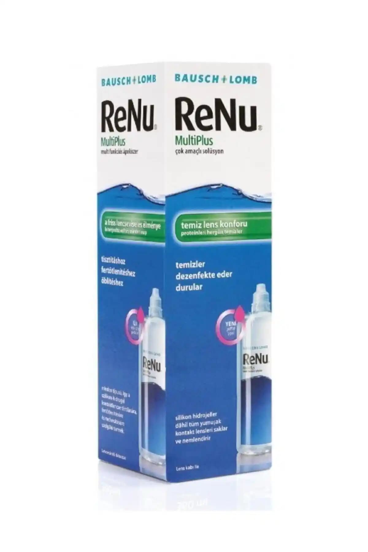 Renu Bausch & Lomb Multiplus Lens Solüsyonu 360 ml: Tüm Kontakt Lensleri İçin Tek Bakım