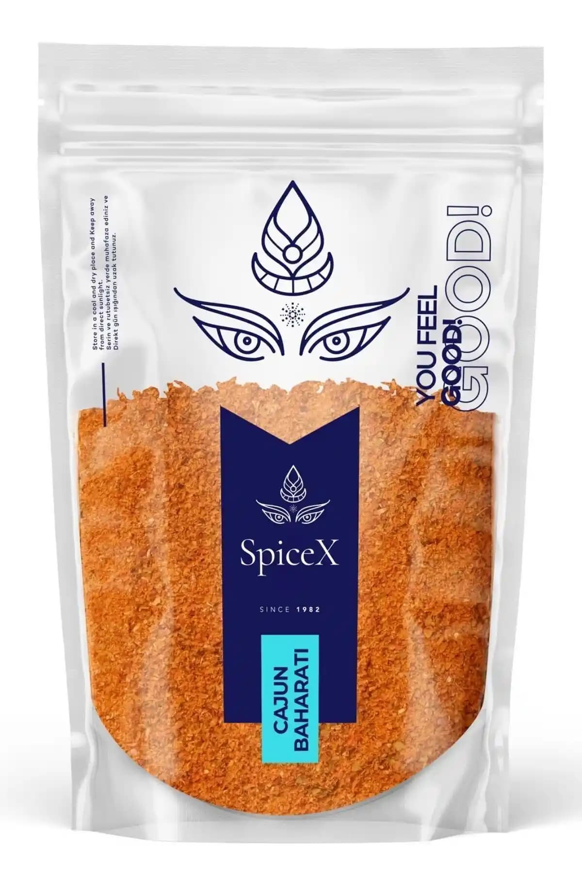 SpiceX Organic Cajun Baharatı 100 g: Organik, Türkiye Menşeli Cajun Aroması