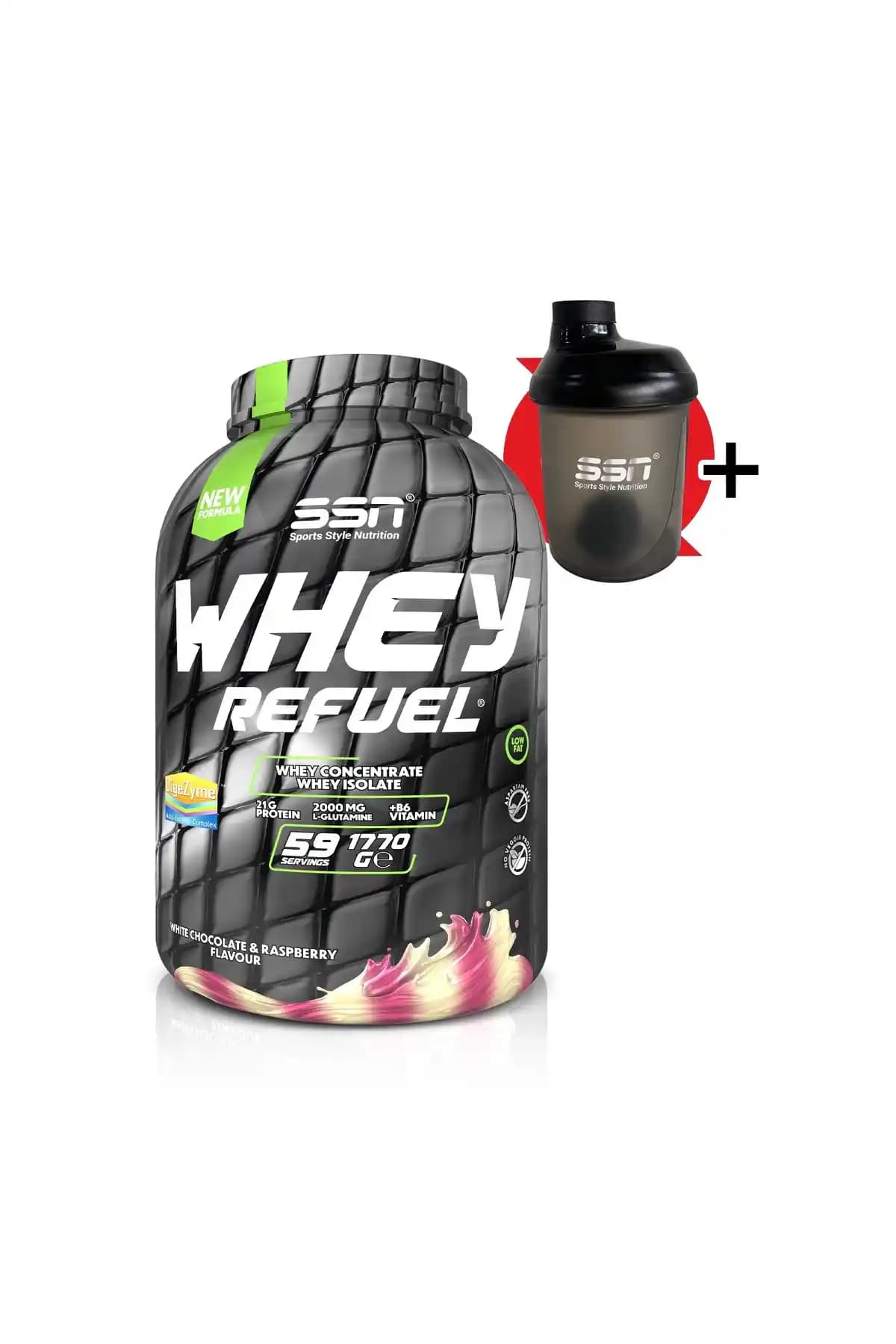 SSN Whey Refuel 1770 g Beyaz Çikolata Ahududu Protein Tozu İncelemesi ve Deneyimi