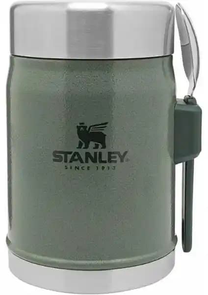 Stanley Klasik Çelik Yemek Termosu Kaşıklı 0,40 L ile Adventure To-Go 0,35 L Polar