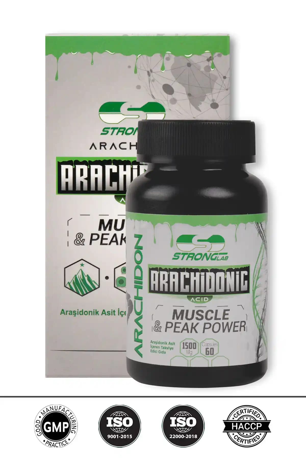 Strong Lab Arakhidonik Asit İçeren Kas Geliştirme Kapsülleri: Analiz ve Kullanım Özellikleri