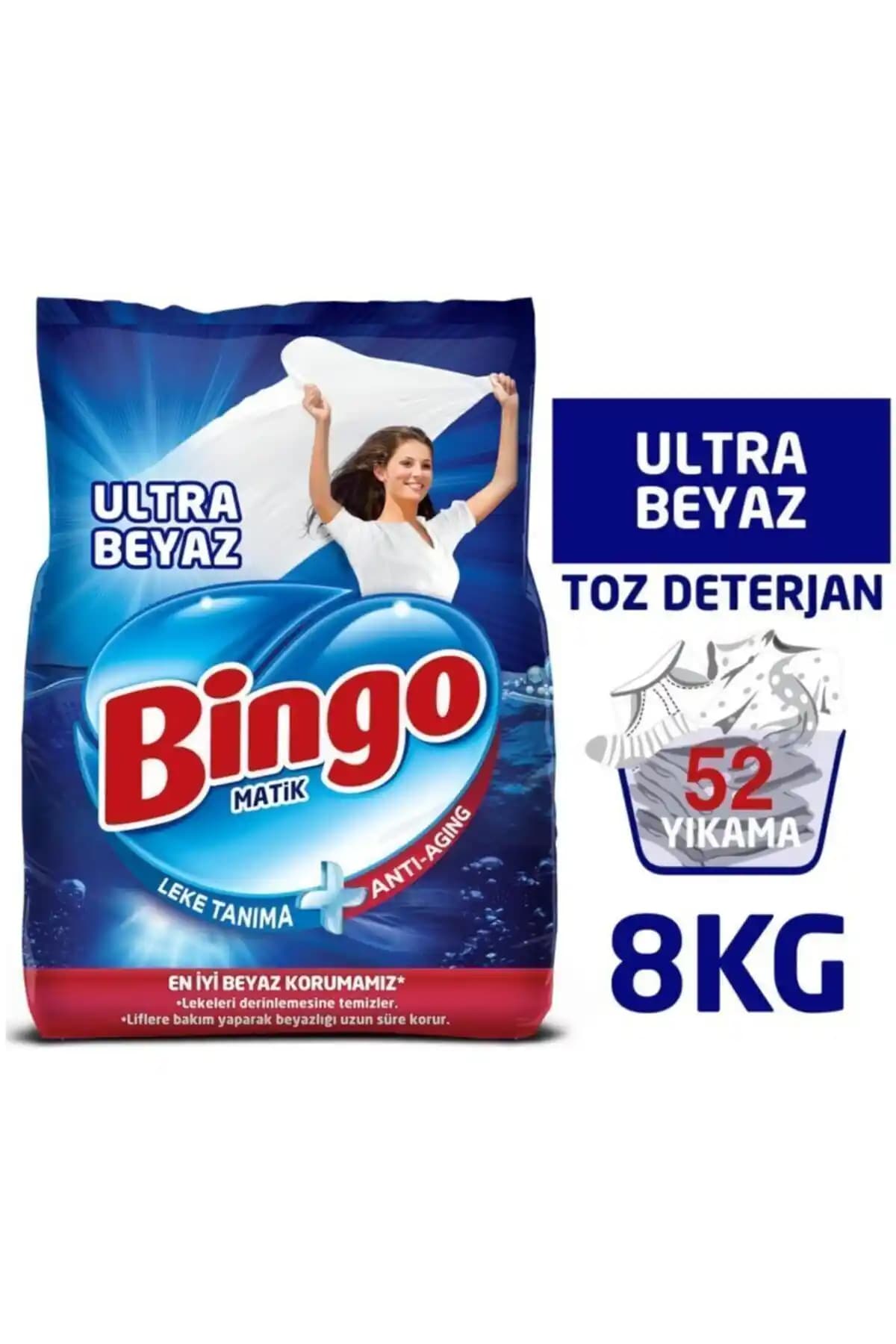 Toz Deterjan 4 Kg Ultra Beyaz: Hassas Kumaş Güvenliği ve Anti Alerjik Özellikli Temizlik