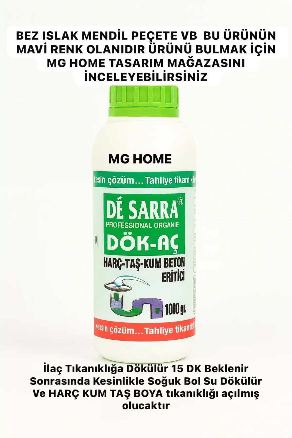 Türkiye Menşeli Organik Sıvı Gider Açıcı: Harç, Taş ve Beton İçin Güvenli Eritici