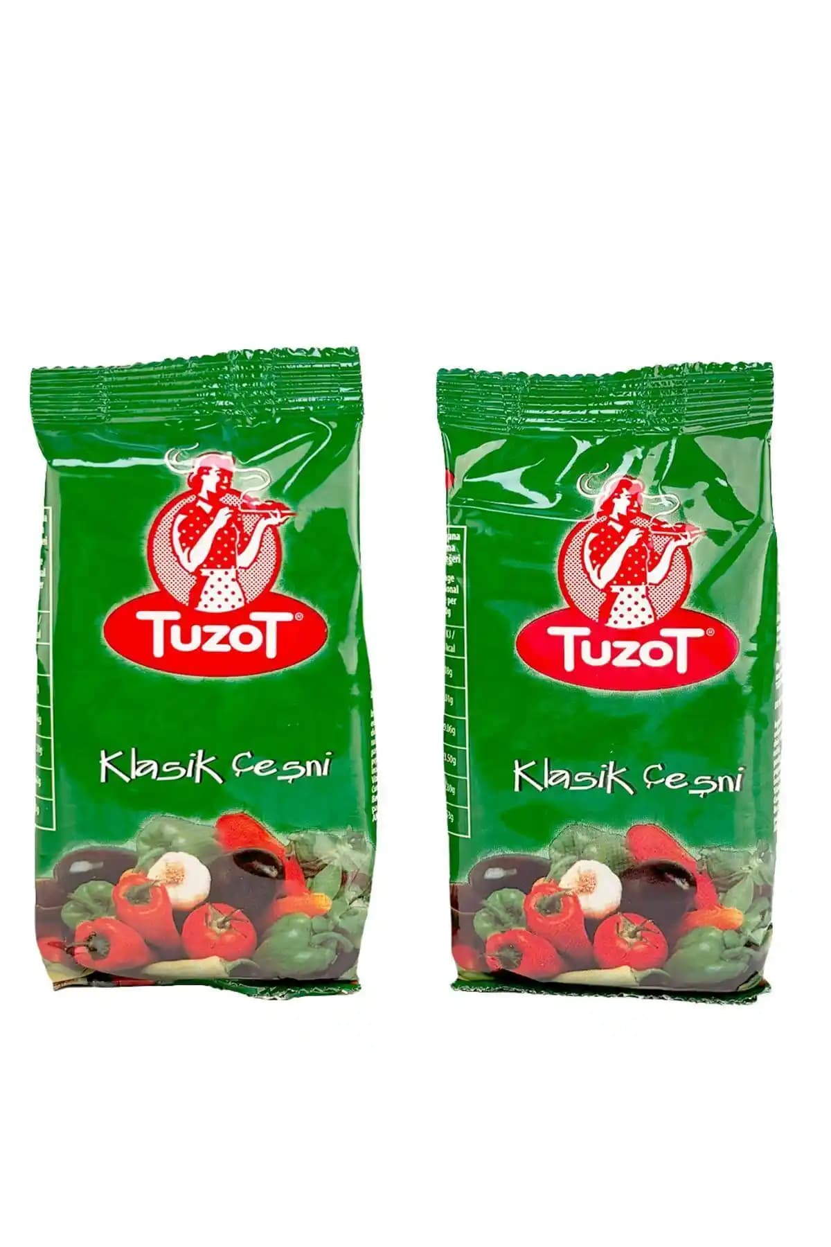 Tuzot Klasik Çeşni 200 g 2'li Paket: Hızlı, Doğal ve Pratik Baharat Seti - Kolay kullanım