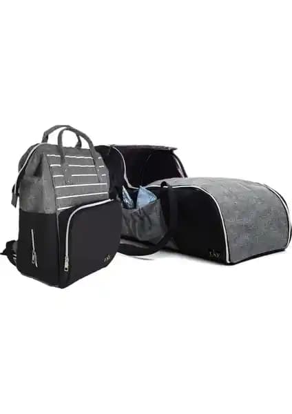 U.S.F Portbebe Seti Karşılaştırması: Çizgili Gri-Siyah ile 2'li Setin Farklı Özellikleri