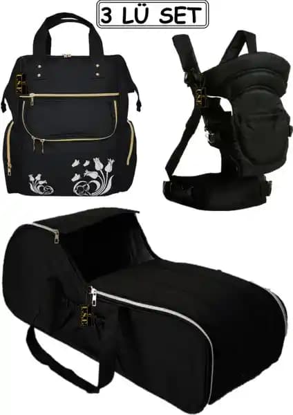 USF Anne Bebek Bakım Çantası Çift Yönlü ile Portbebe Ana Kucağı Setinin Karşılaştırması