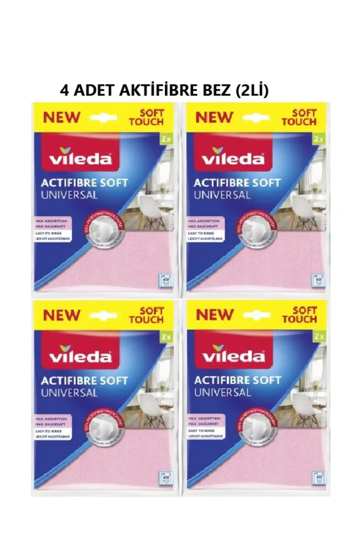 Vileda Actifibre Bez ile Mikrofiber Teknolojisiyle Etkili ve Dayanıklı Temizlik