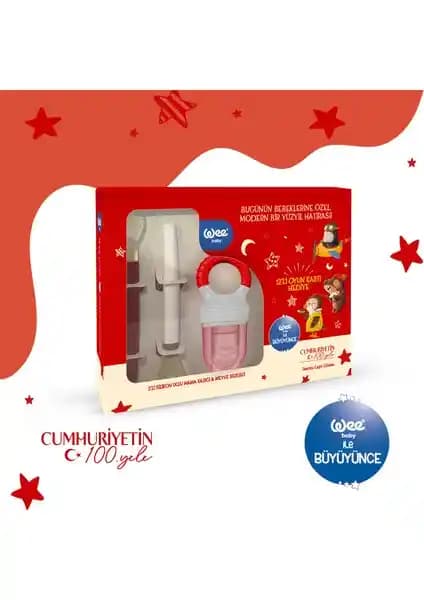Wee Baby 100. Yıl Set ile Wee Baby Beslenme Seti: Yaş Uygunluğu ve BPA İçermeyen Güvenlik