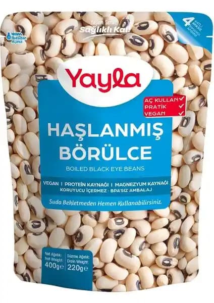Yayla Haşlanan Börülce 400 g İnceleme: Konserve Vegan Protein ve Magnezyum Kaynağı