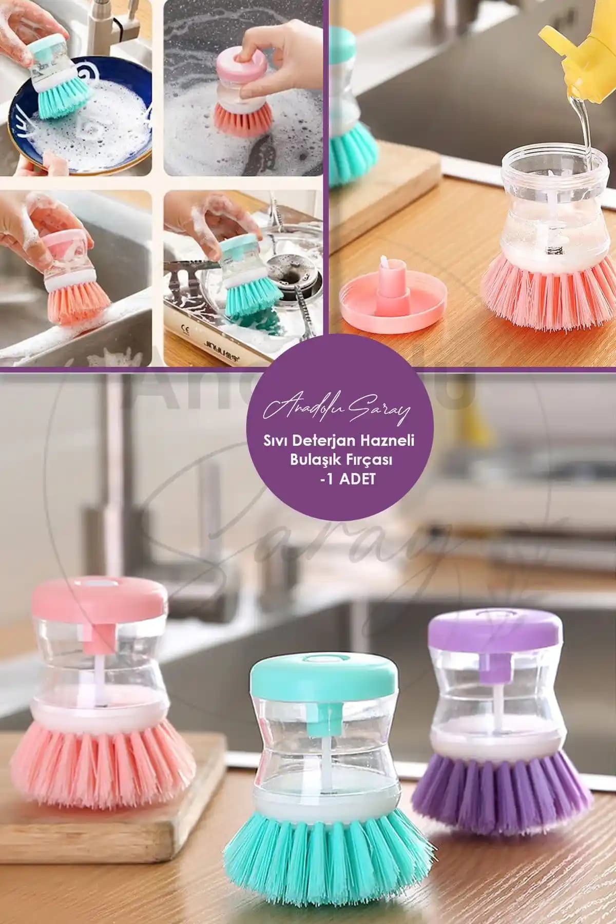 Anadolu Saray Bulaşık Fırçası: Pratik ve Hijyenik Temizlik İçin Uygun Çözüm