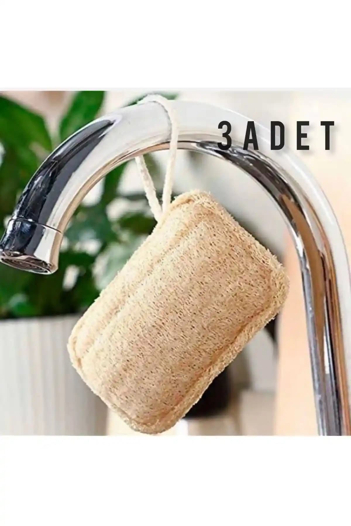 Doğal Kabak Lifli Bulaşık Süngeri Seti Çevre Dostu ve Hijyenik Temizlik Çözüm