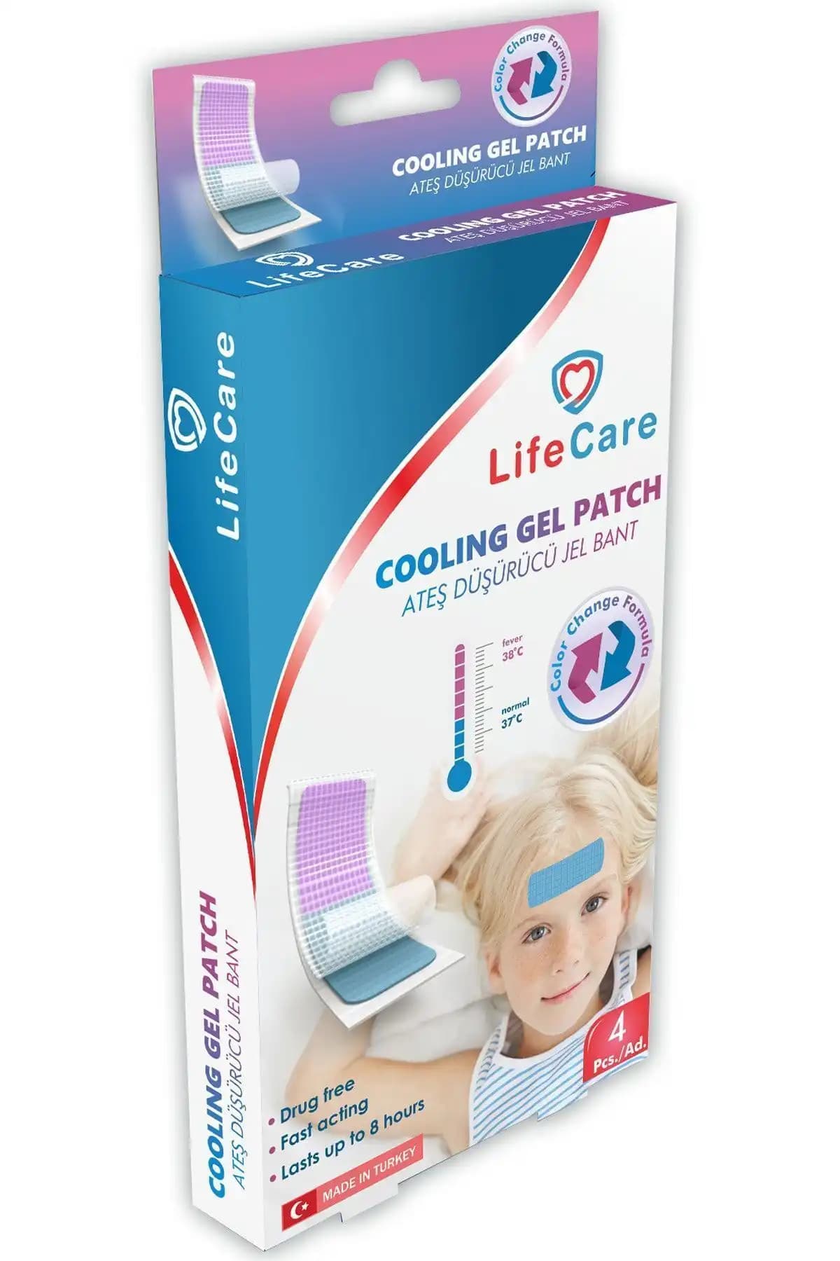 Getwell ve Life Care Ateş Düşürücü Jel Bantlarının Karşılaştırması 2