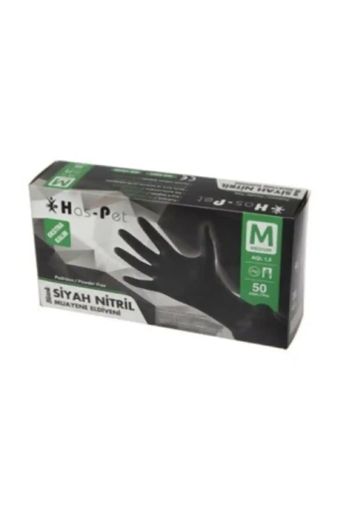 Has-Pet Haspet Nitril Eldivenleri Sağlamlık ve Güvenlik Odaklı Endüstriyel Kullanım için