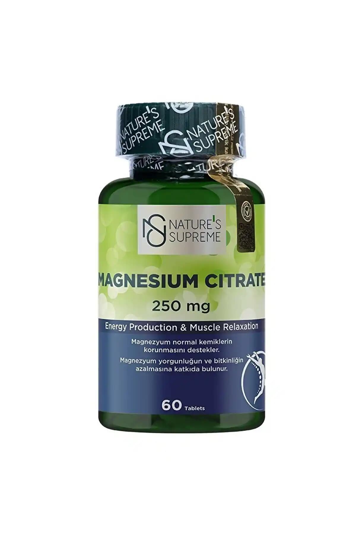 2025'te Natures Supreme Magnesium Citrate ile Enerjinizi Zirveye Taşıyın