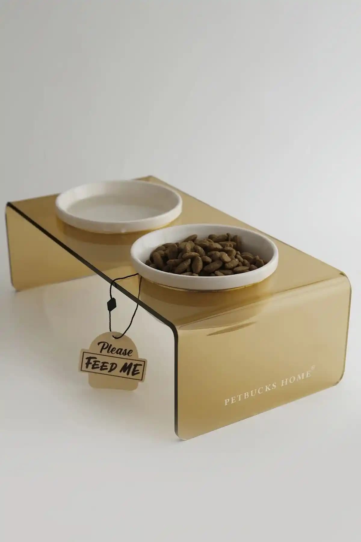 Petbucks Seramik Mama ve Su Kabı: Şık ve Fonksiyonel Evcil Hayvan Ürünü