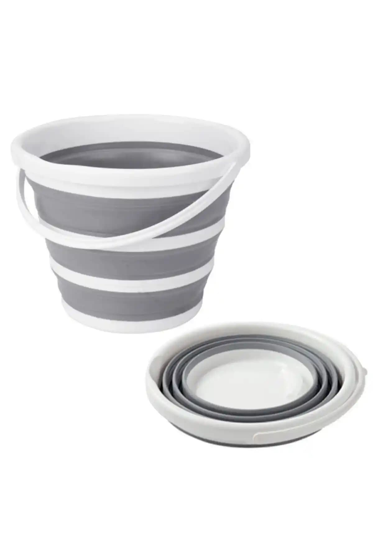 PlastArt Tiny Mini Art Katlanabilir 12,8 Lt Su Kovası Pratik ve Dayanıklı Tasarım