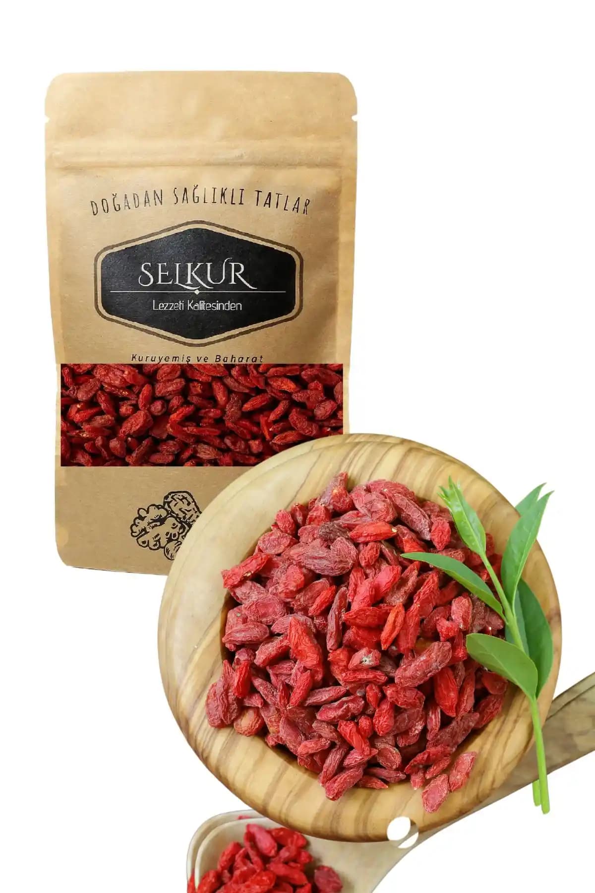 Sağlıklı ve Organik SELKUR Goji Berry 200gr Yeni Mahsül ile Doğal Beslenme Alternatifi