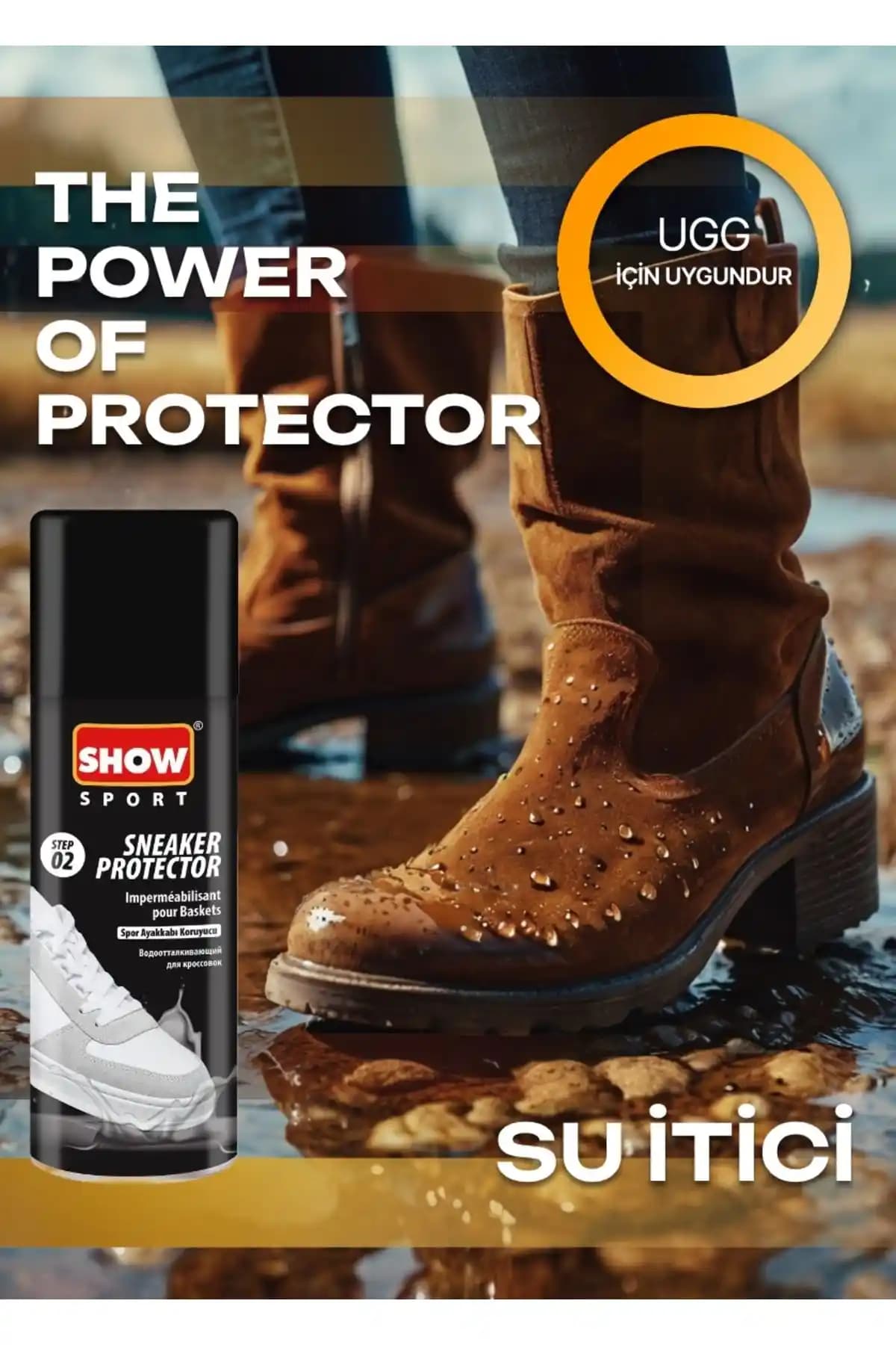 SHOW Sport Su İtici Sprey ile Ayakkabılarınızı Koruma ve Temiz Tutma Yöntemleri
