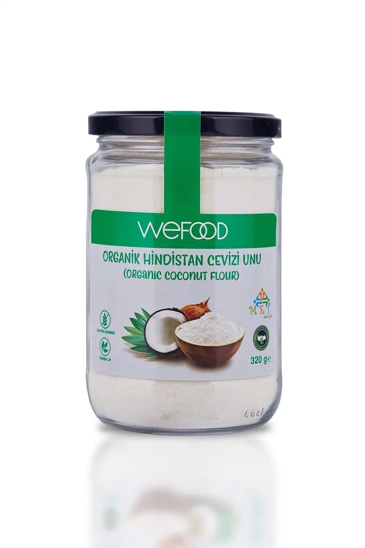 Wefood Organik Glütensiz Hindistan Cevizi Unu ve Keçiboynuzu Unu Karşılaştırması 1