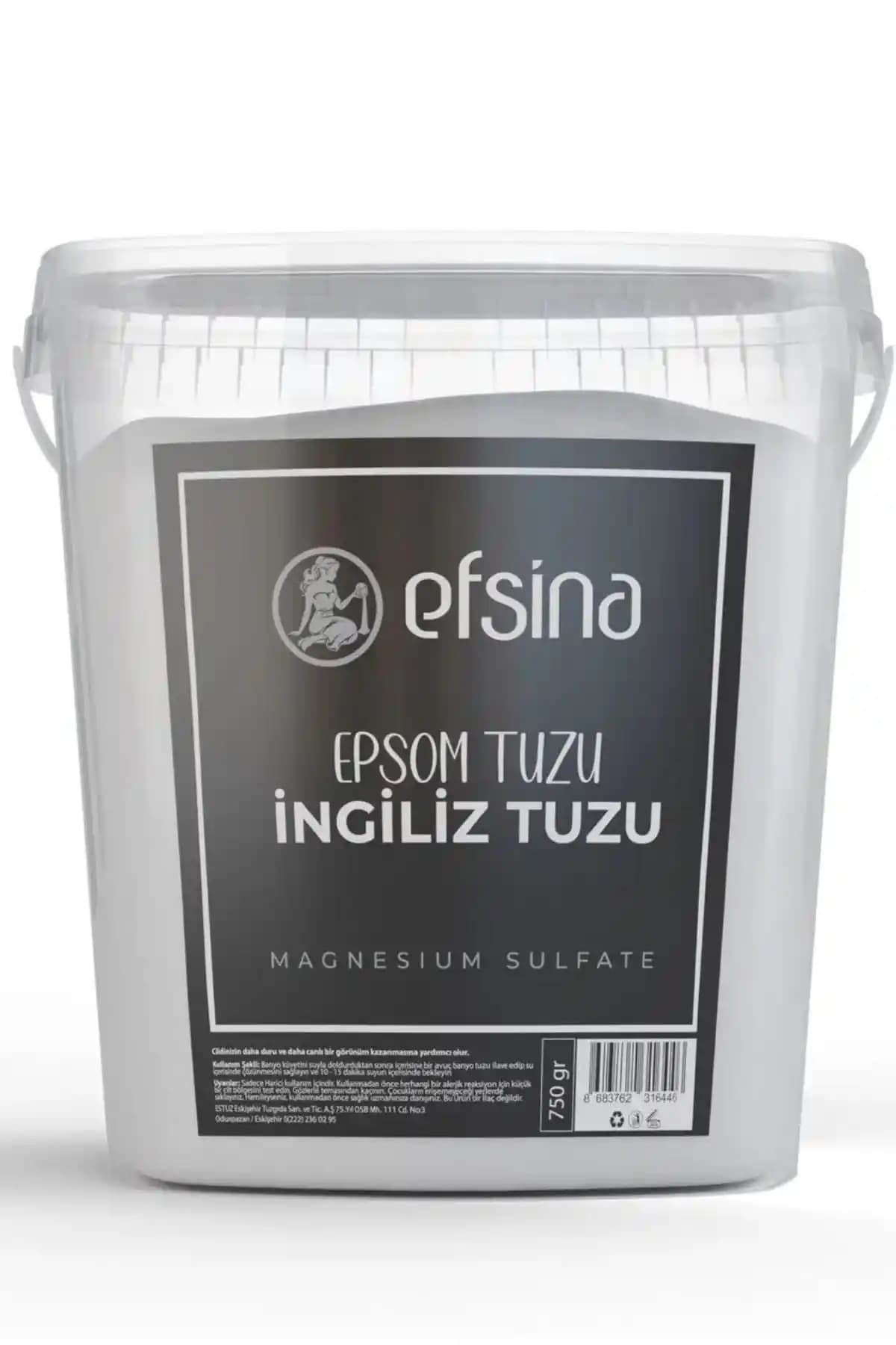 Efsina Epsom Tuzu 1.250 Gram Doğal Rahatlatıcı ve Kas Gevşetici Özellikleri